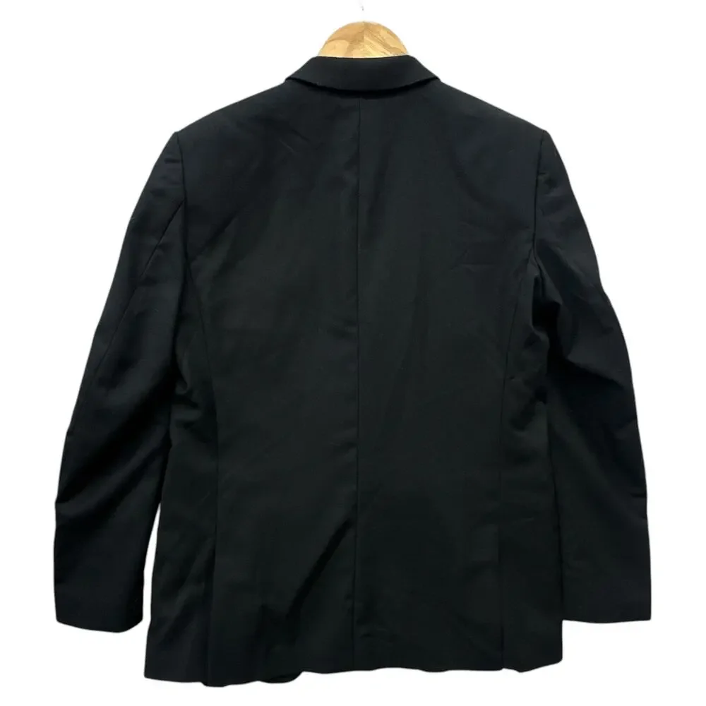 Isaac Mizrahi New York Boys Blazer Size 20 Black Single-Breasted Lined Formal